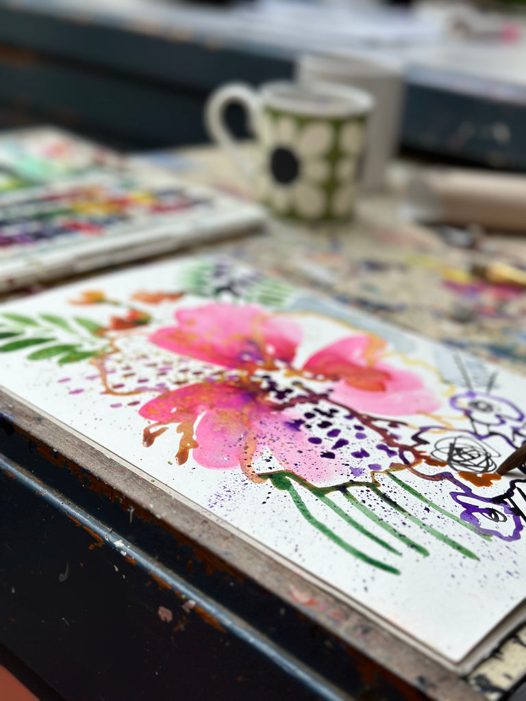 Recorded ready to watch Funky Flowers and Foliage (set of 4)