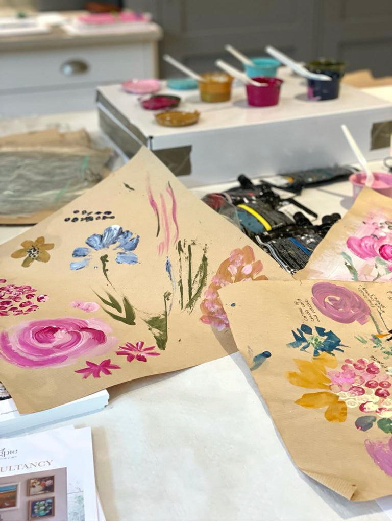 Empower and Paint: Using Affirmations to guide you to your best self 
7-9pm, Tuesday 17th October  upstairs in the cocktail bar at The Bedford Pub in Balham, London