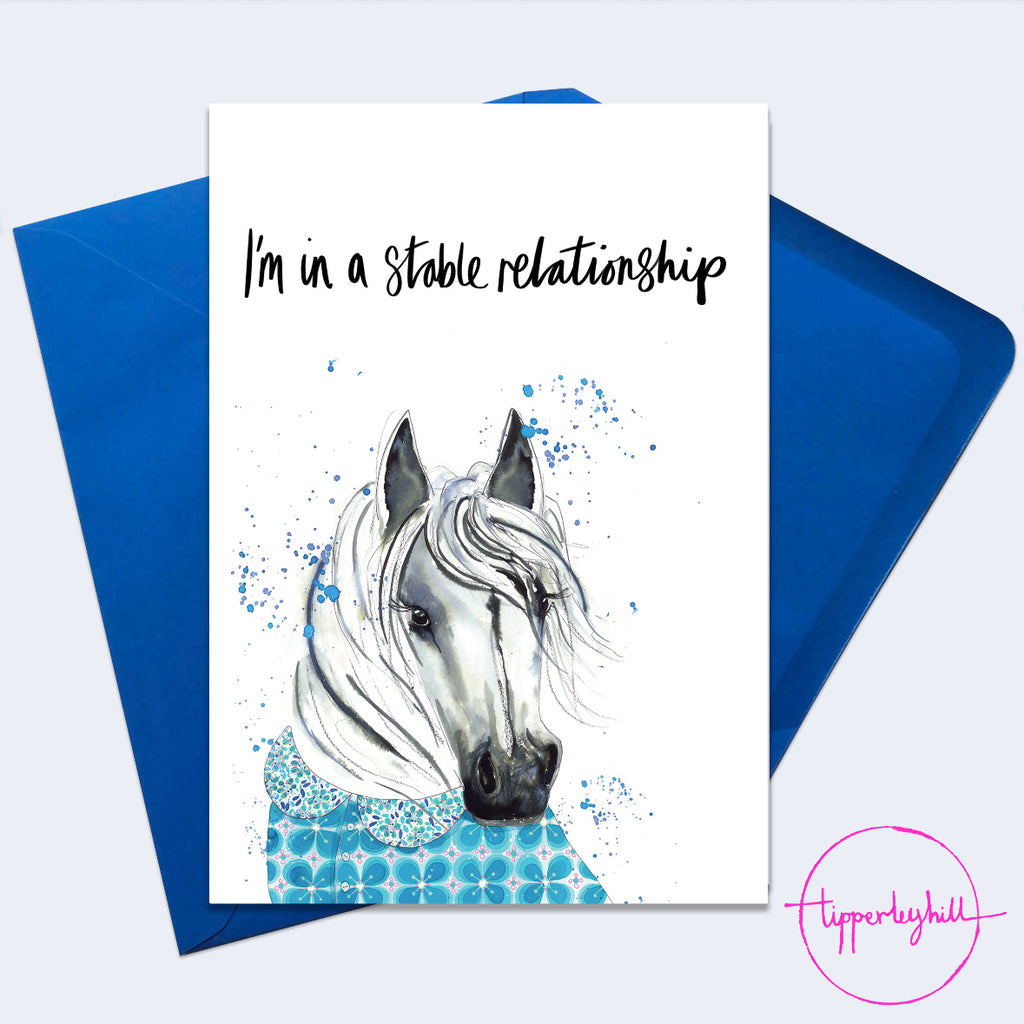 Card AS145STABLE I m In A Stable Relationship Tipperleyhill card-as145stable-i-m-in-a-stable-relationship-tipperleyhill