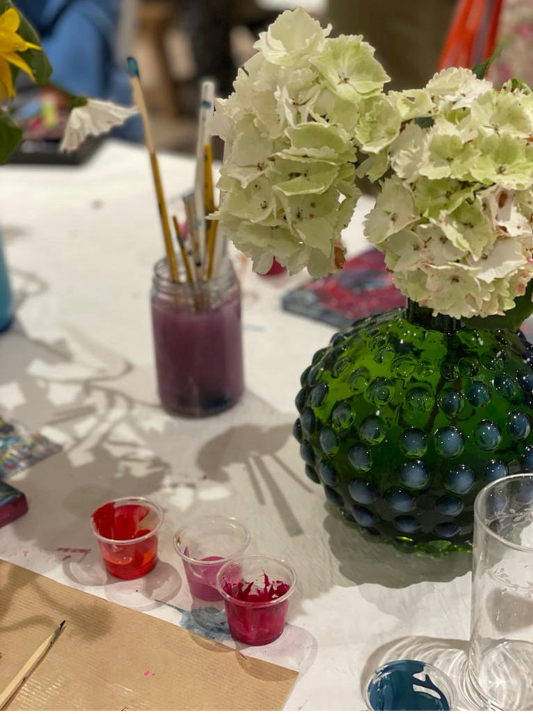 Empower and Paint: Using Affirmations to guide you to your best self 
7-9pm, Tuesday 17th October  upstairs in the cocktail bar at The Bedford Pub in Balham, London