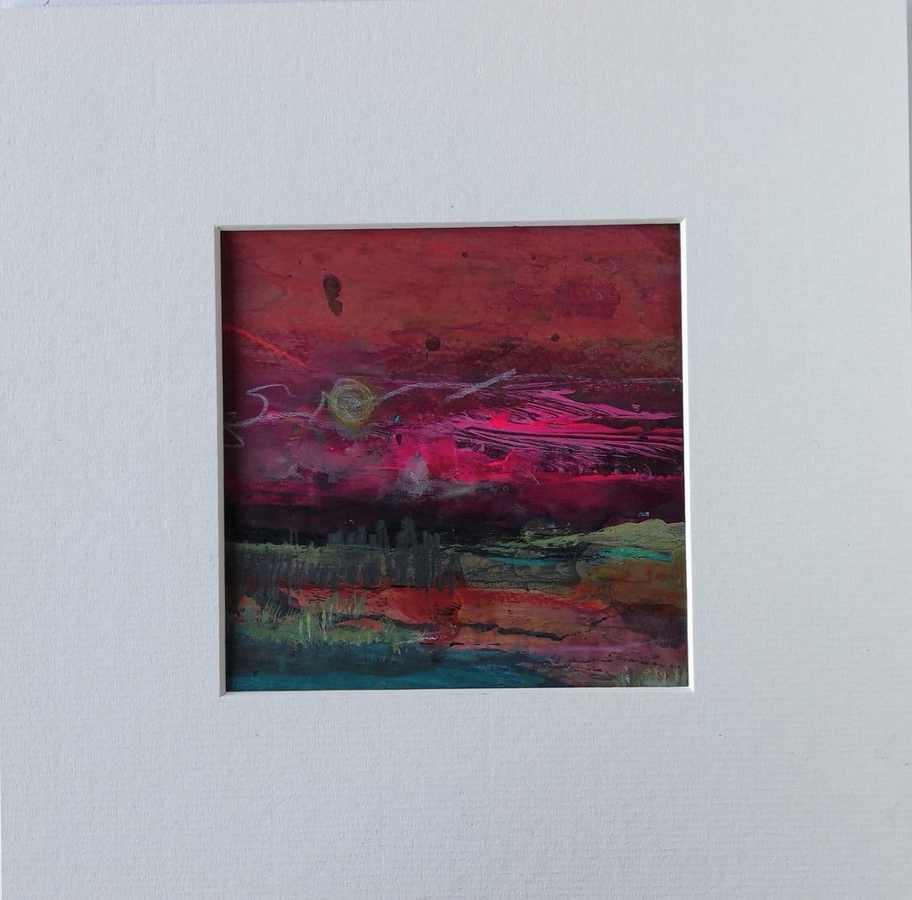 Mini landscape, ‘Rain drops’