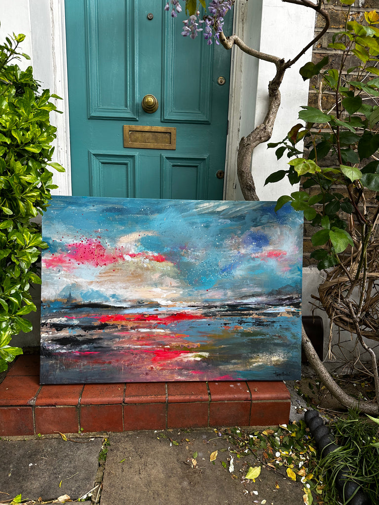 Abstract landscape, Art for Youth ‘Ocean of colours’