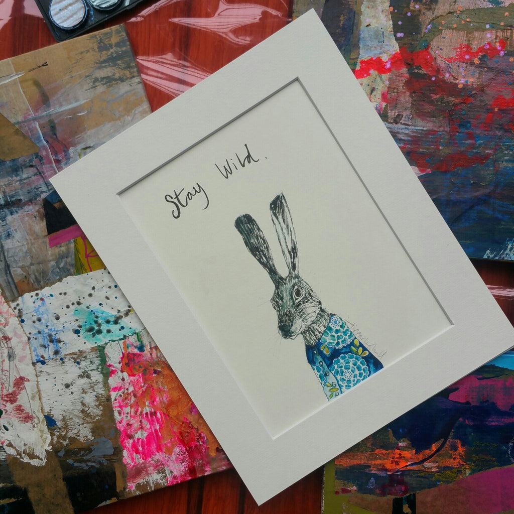 Animal art, Walter the hare