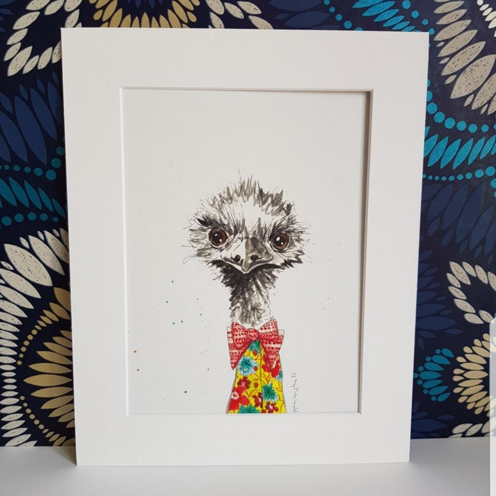 Animal Art, Bruce the Emu