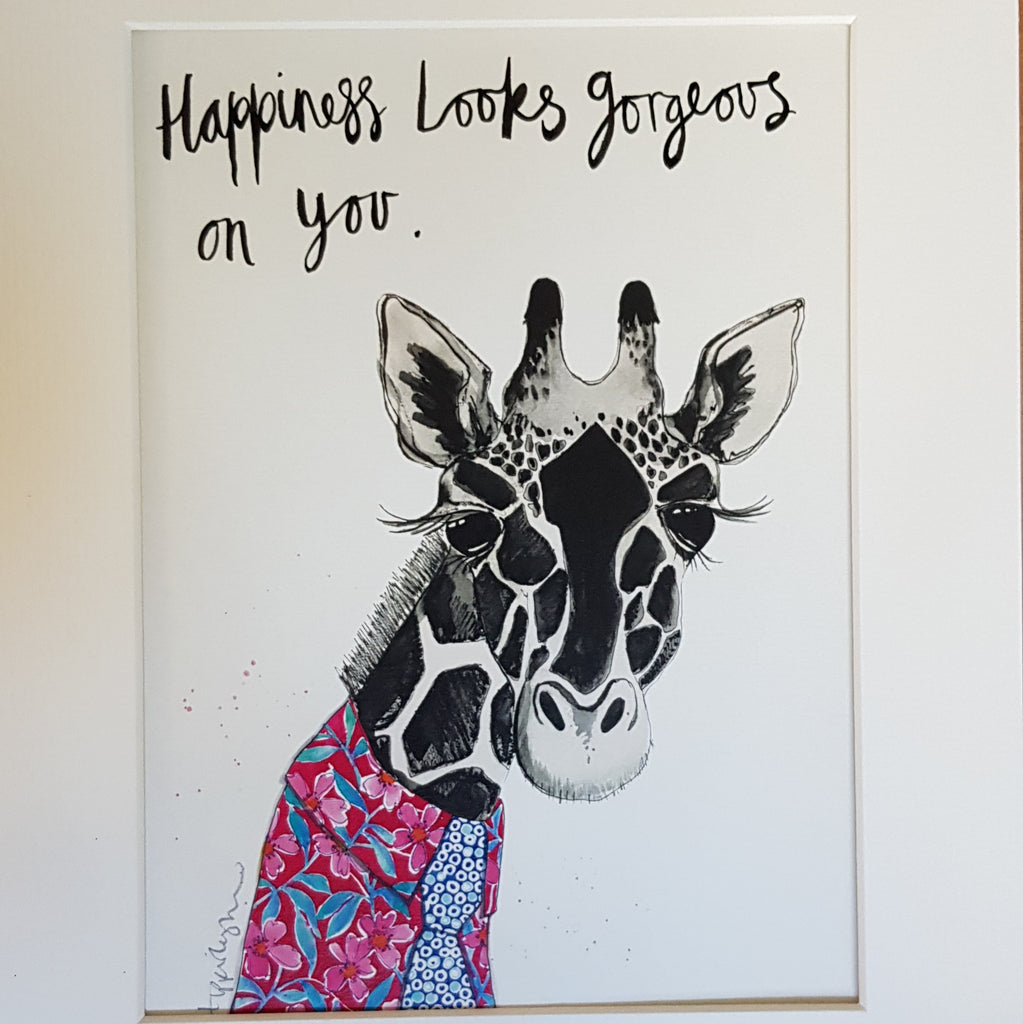 Animal Art, Gerald the Giraffe