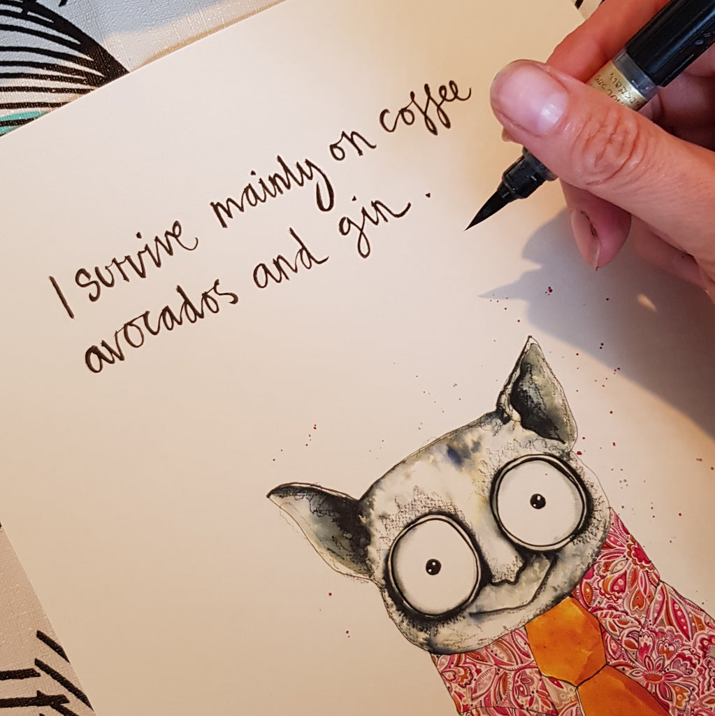 Animal art, Hank the tarsier