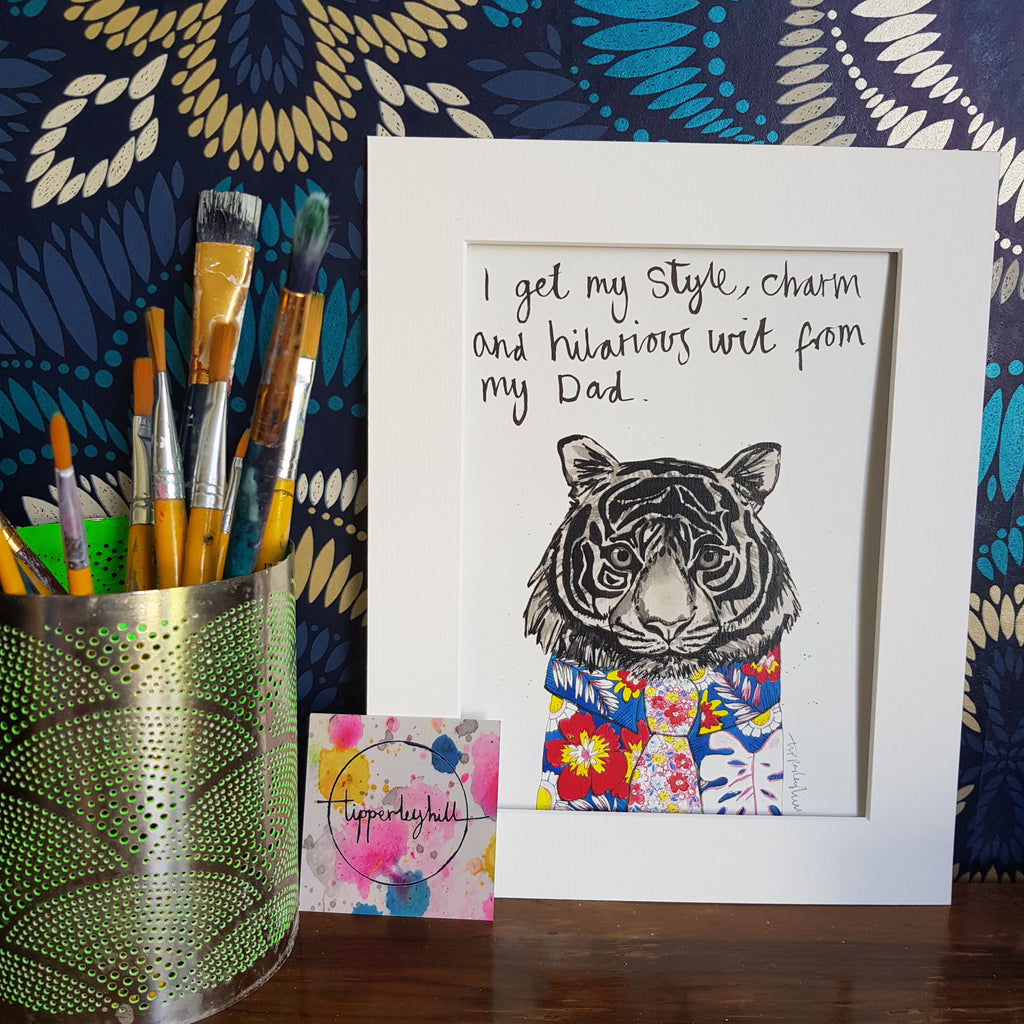 Animal art, Tyrone the Tiger