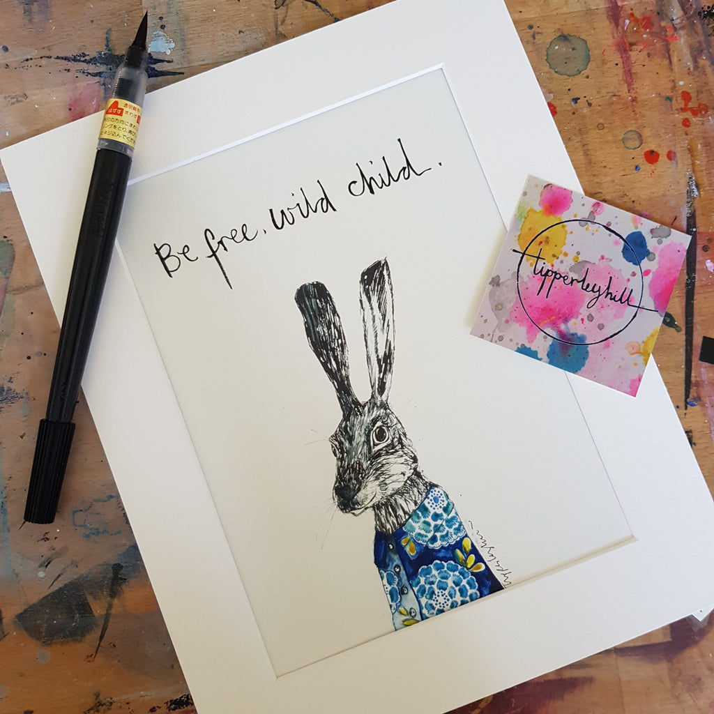 Animal art, Walter the hare