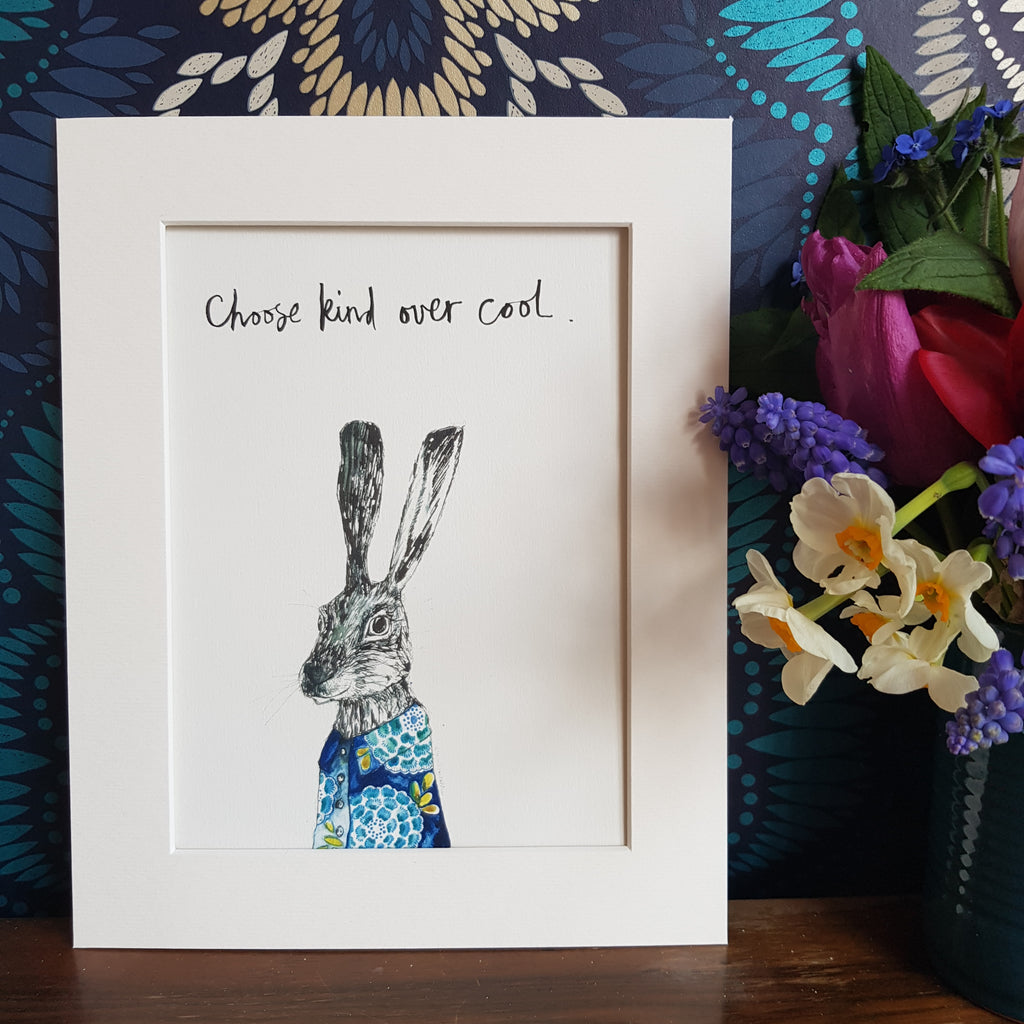 Animal art, Walter the hare