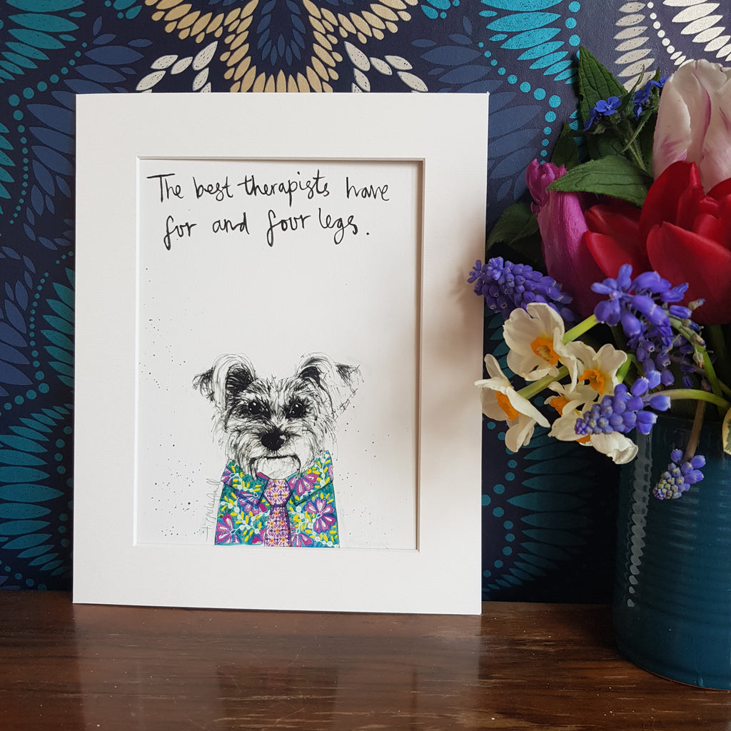 Animal art, Gene the dog