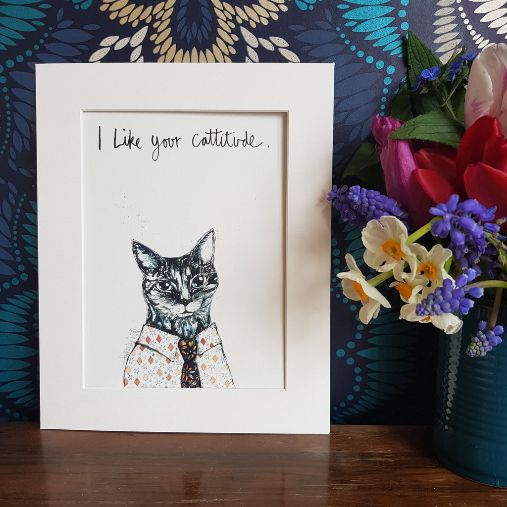 Animal art, Clark the cat