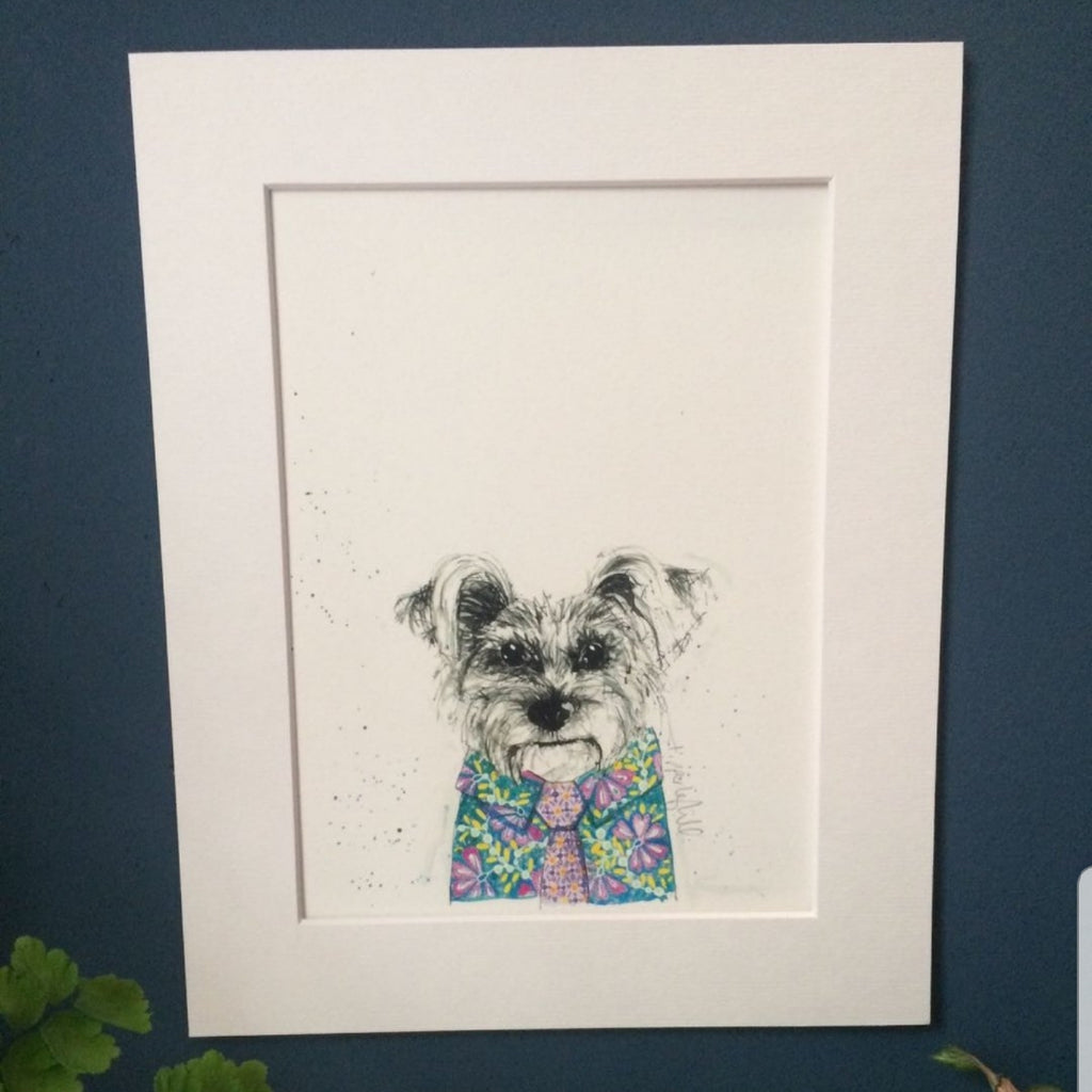 Animal art, Gene the dog