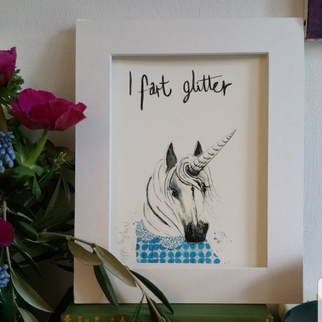 Animal art, Lily the unicorn