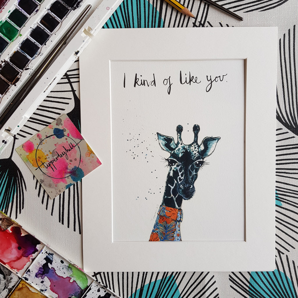 Animal art, Wilder the giraffe
