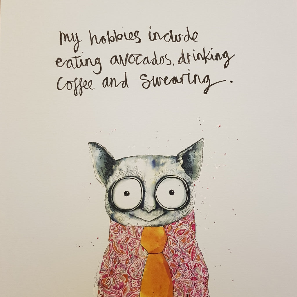 Animal art, Hank the tarsier