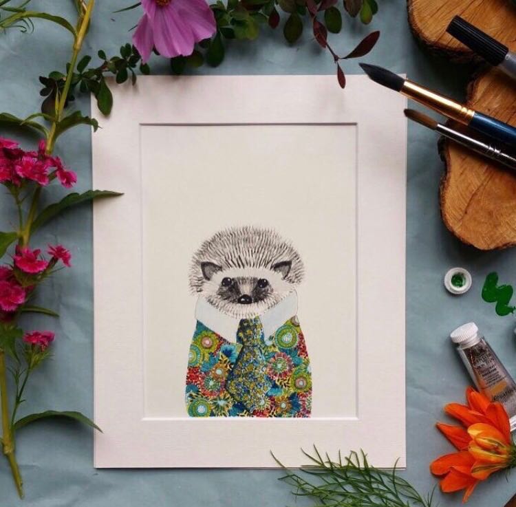 Animal art, Horace the hedgehog