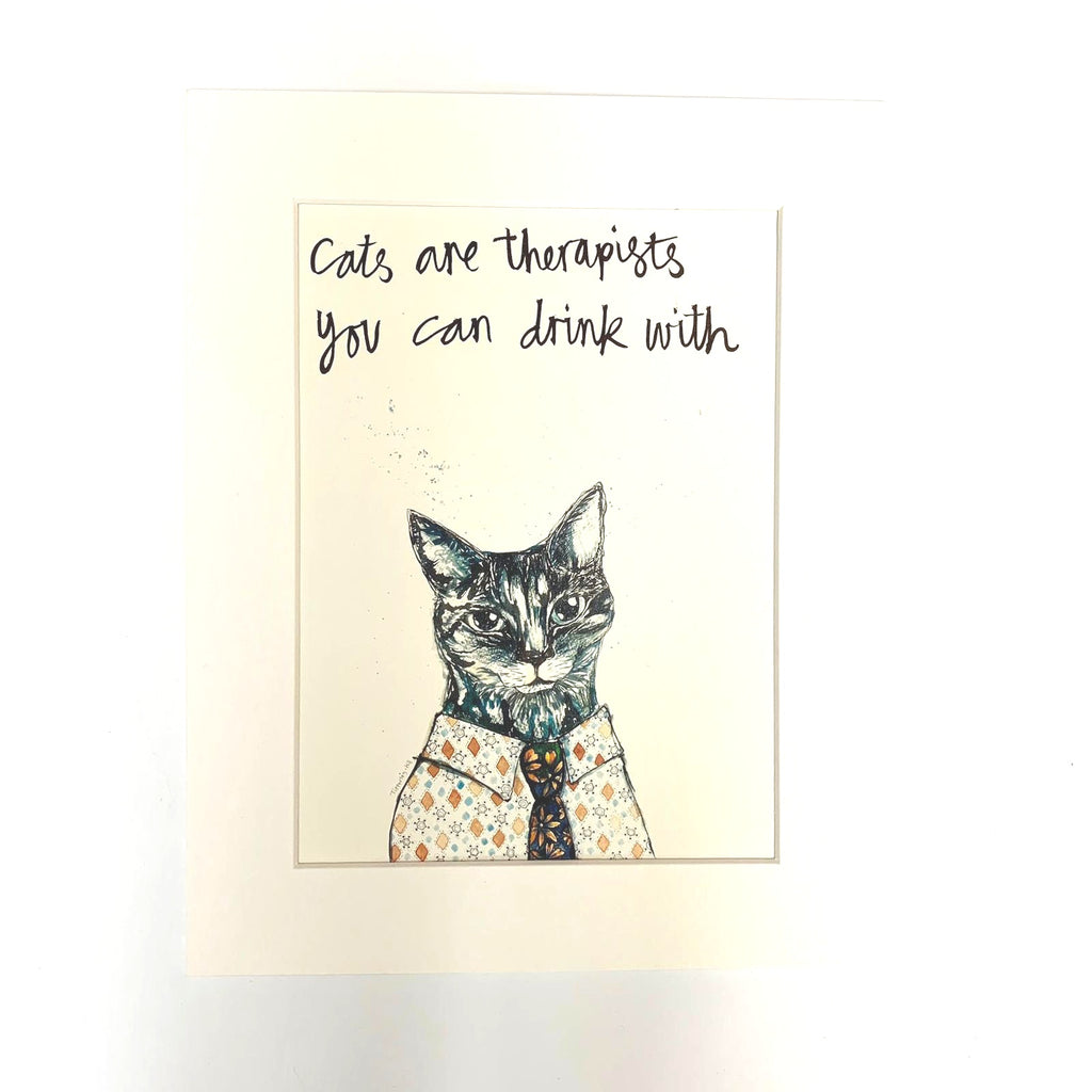 Animal art, Clark the cat
