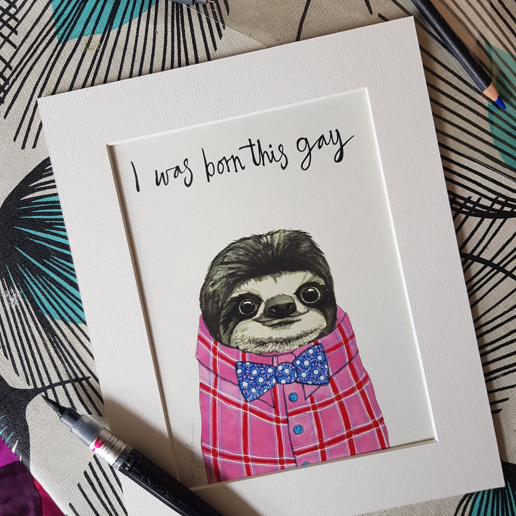 Animal Art, Kelvin the Sloth