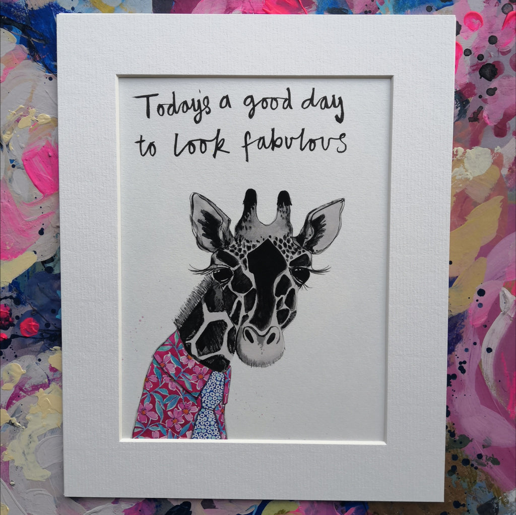 Animal Art, Gerald the Giraffe