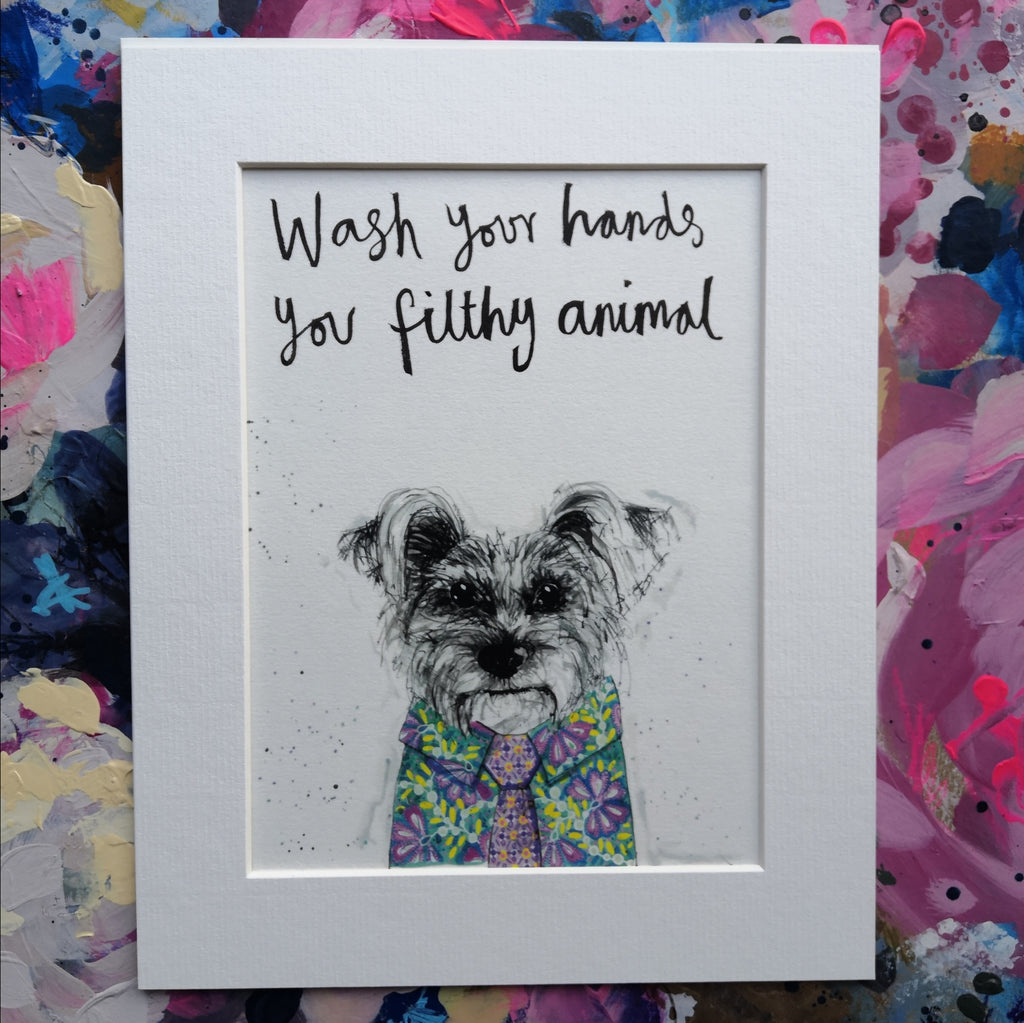 Animal art, Gene the dog