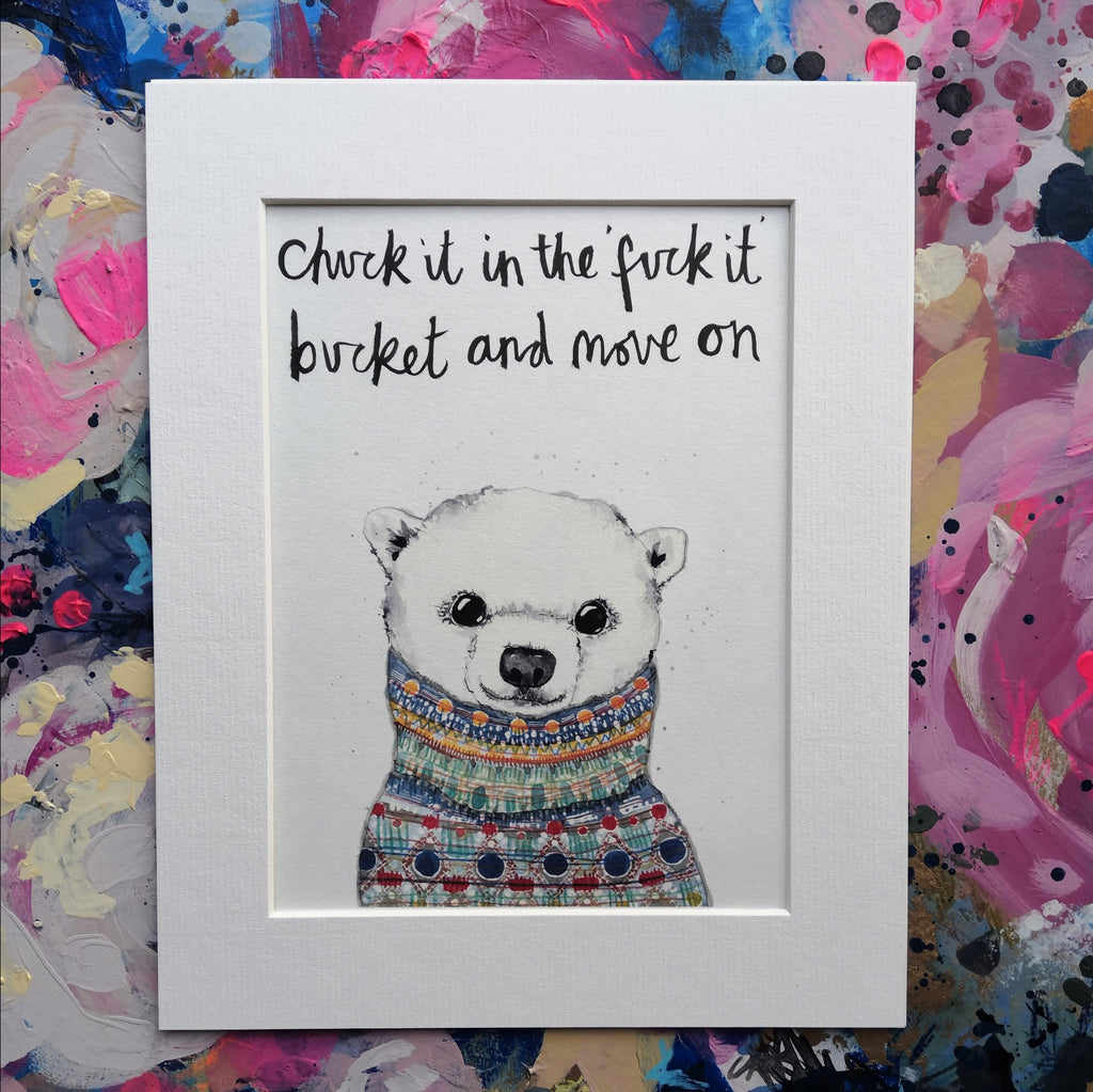Animal art, Eve Polar Bear