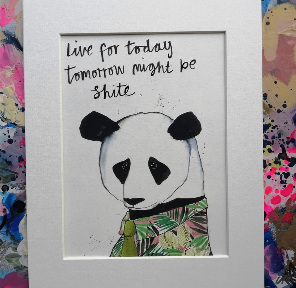 Animal art, Cole the Panda