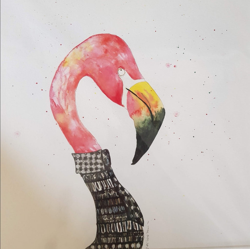 Animal art, Miller the flamingo