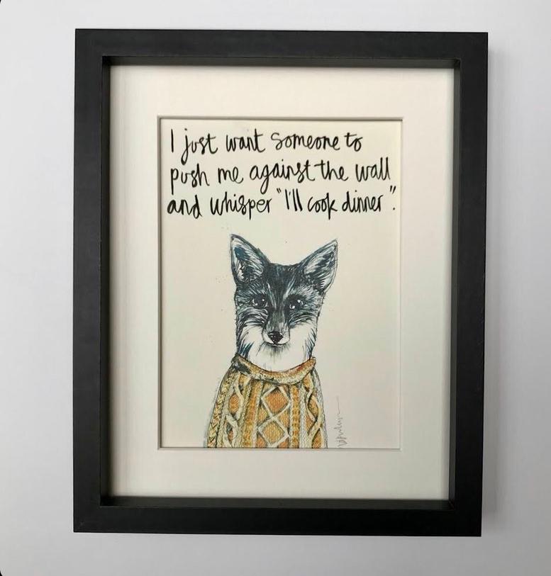 Animal art, Jude the fox