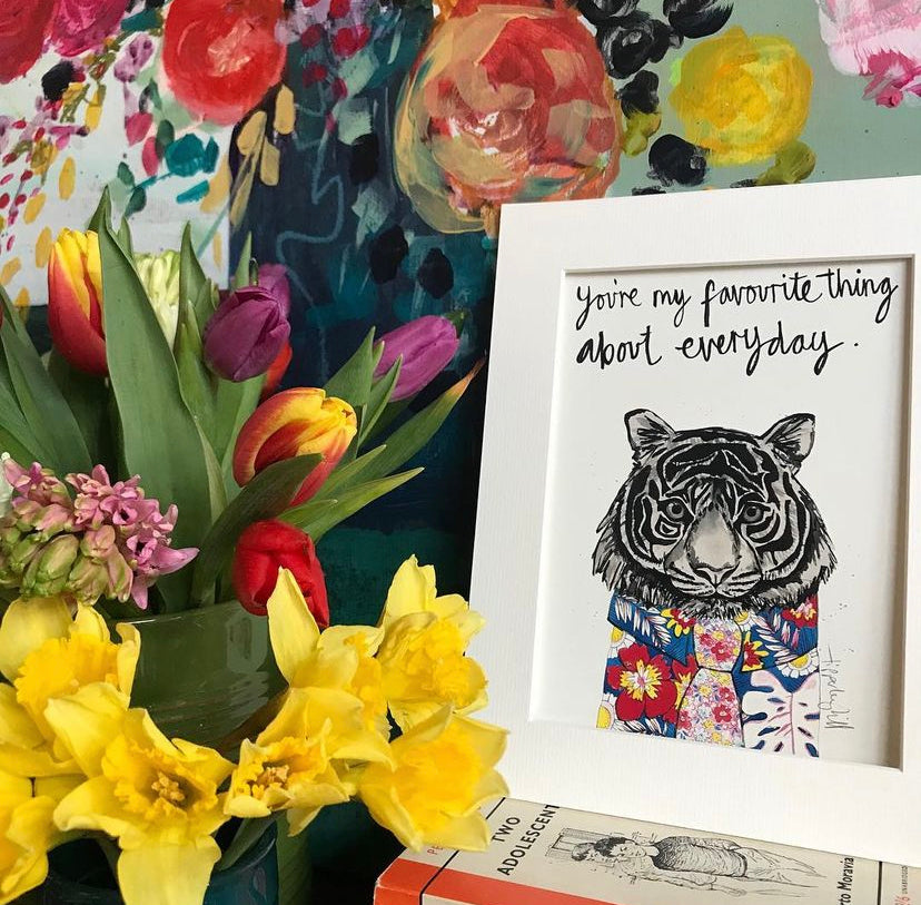 Animal art, Tyrone the Tiger