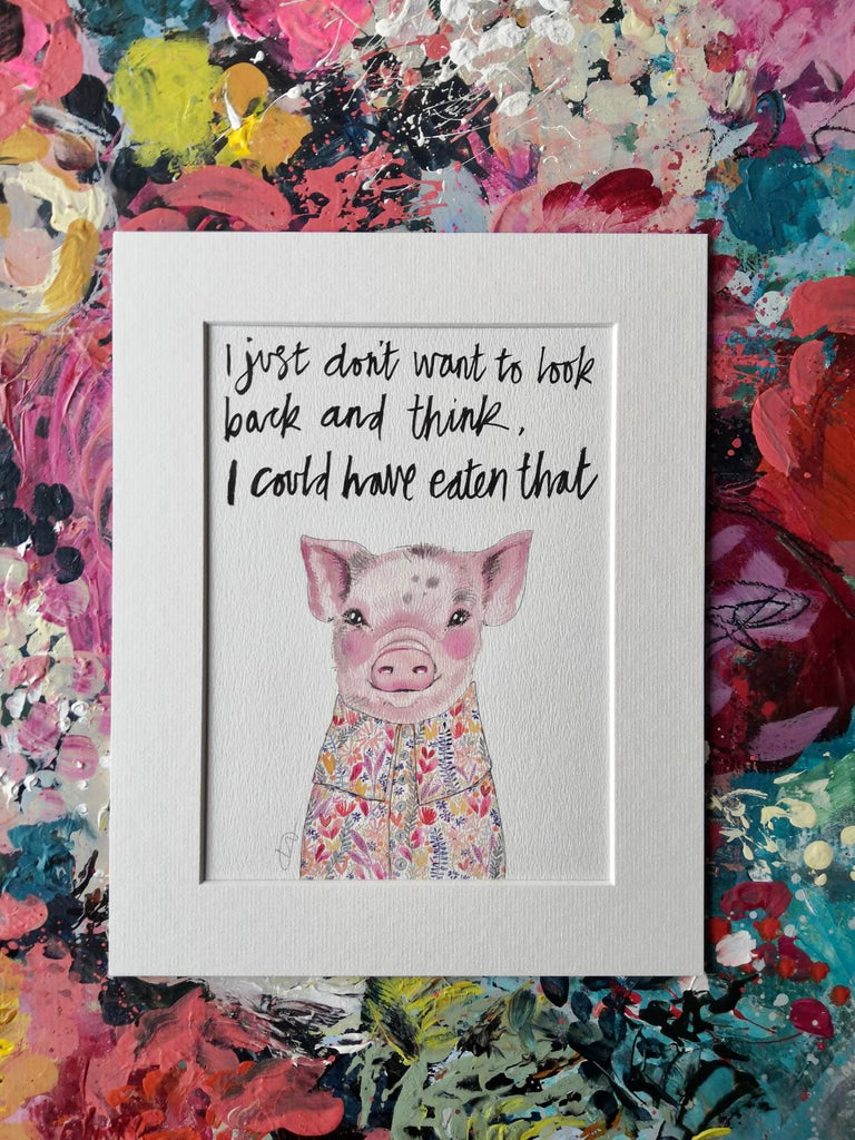 Animal art, Yoyo the pig