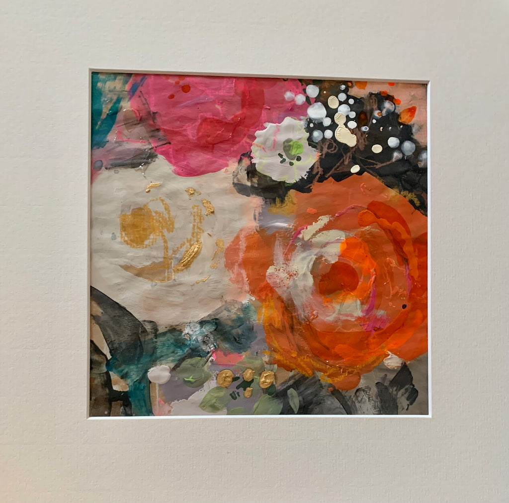 Mini floral, ‘A coral rose’