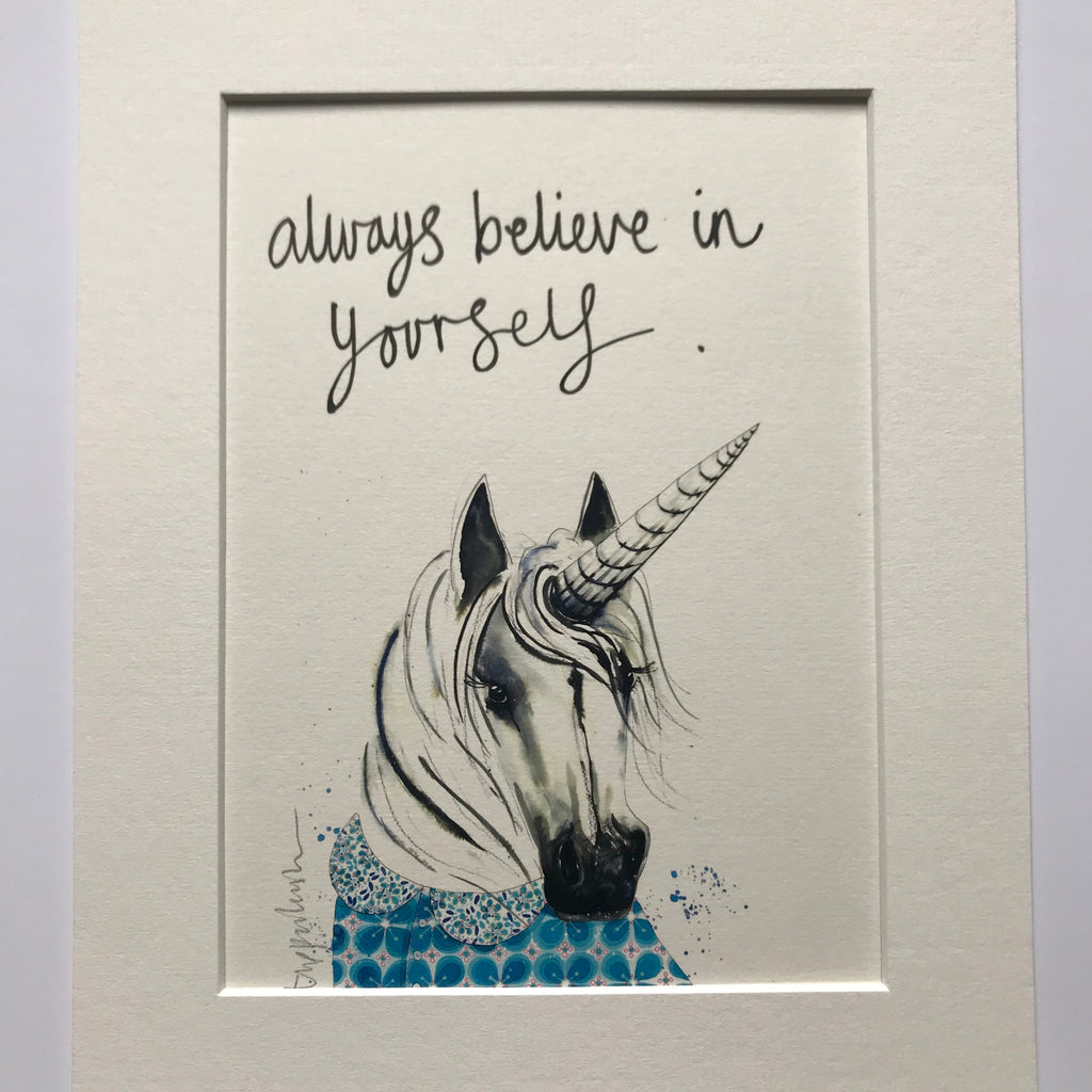 Animal art, Lily the unicorn