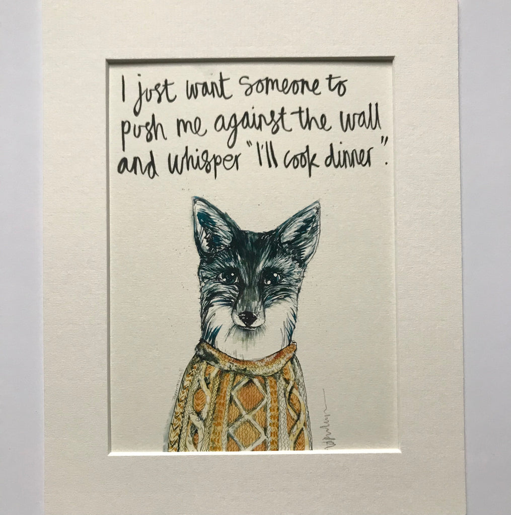 Animal art, Jude the fox