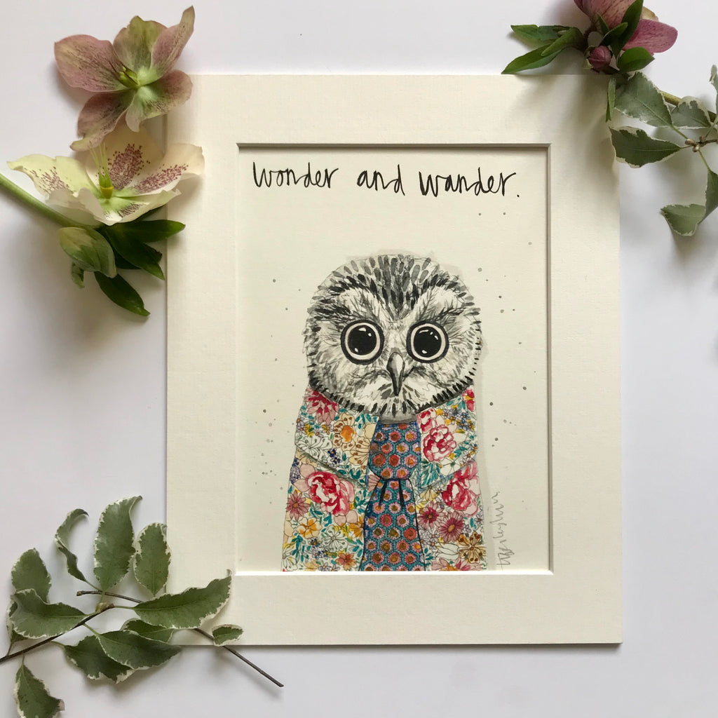 Animal art, Oscar the owl