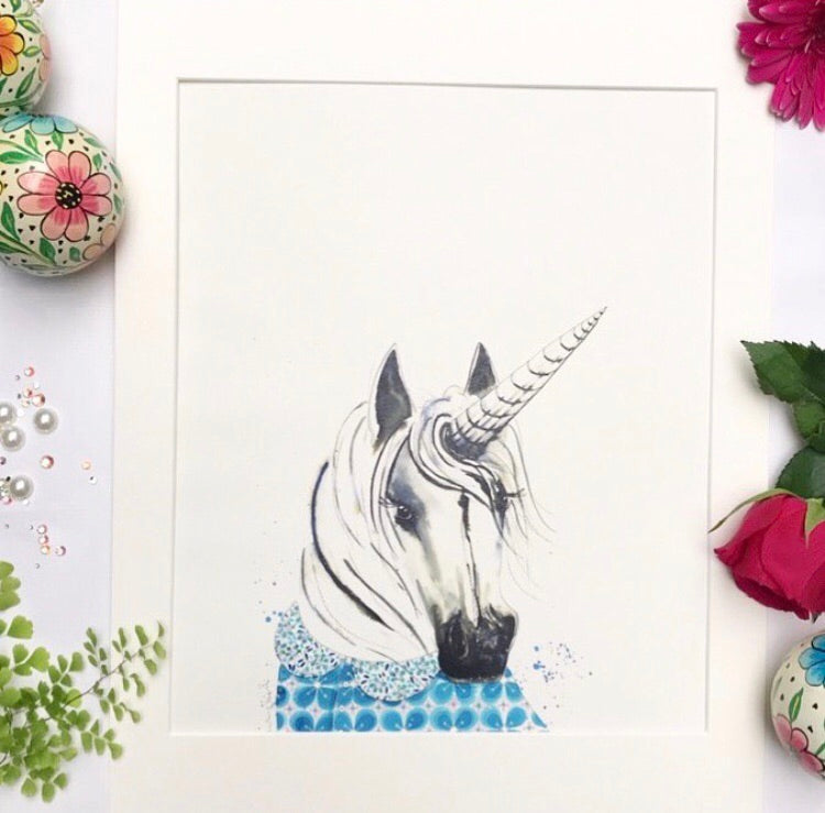 Animal art, Lily the unicorn