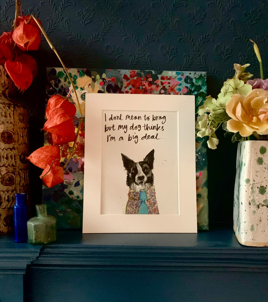 Animal art, Bazzle the dog