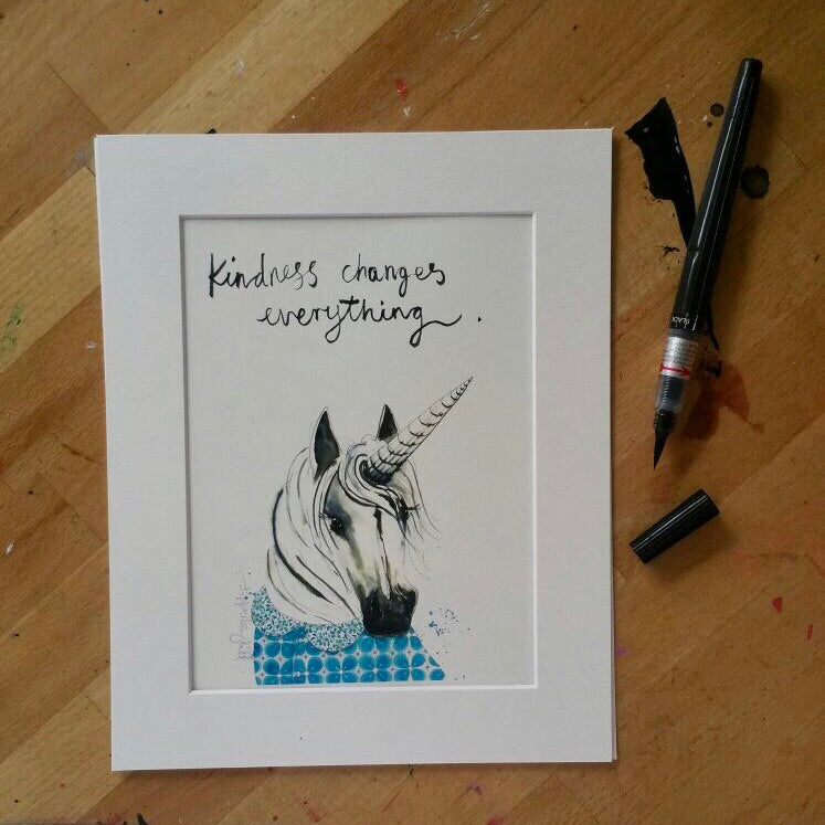 Animal art, Lily the unicorn