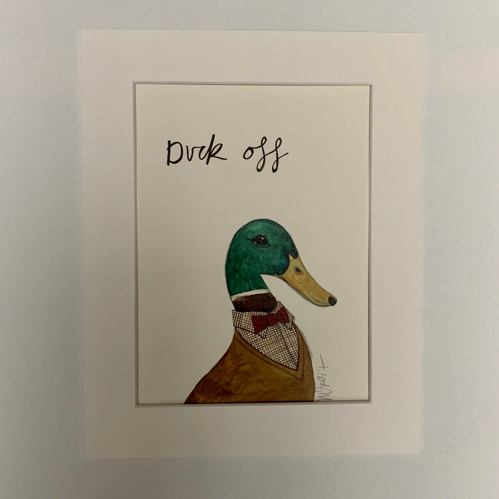 Animal art, Rupert the duck