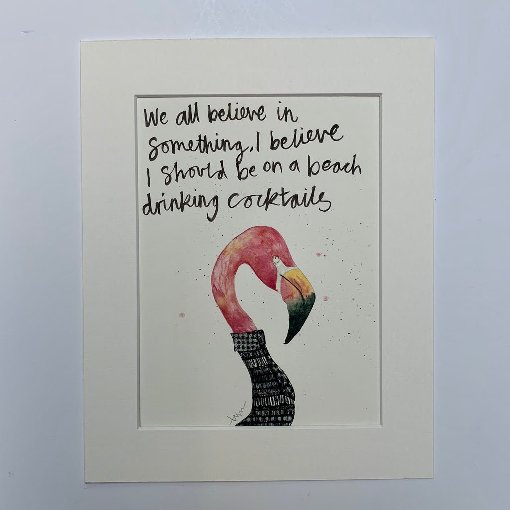 Animal art, Miller the flamingo