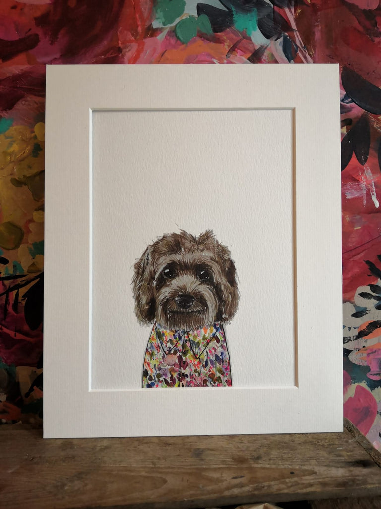 Animal art, Pip the Cockapoo