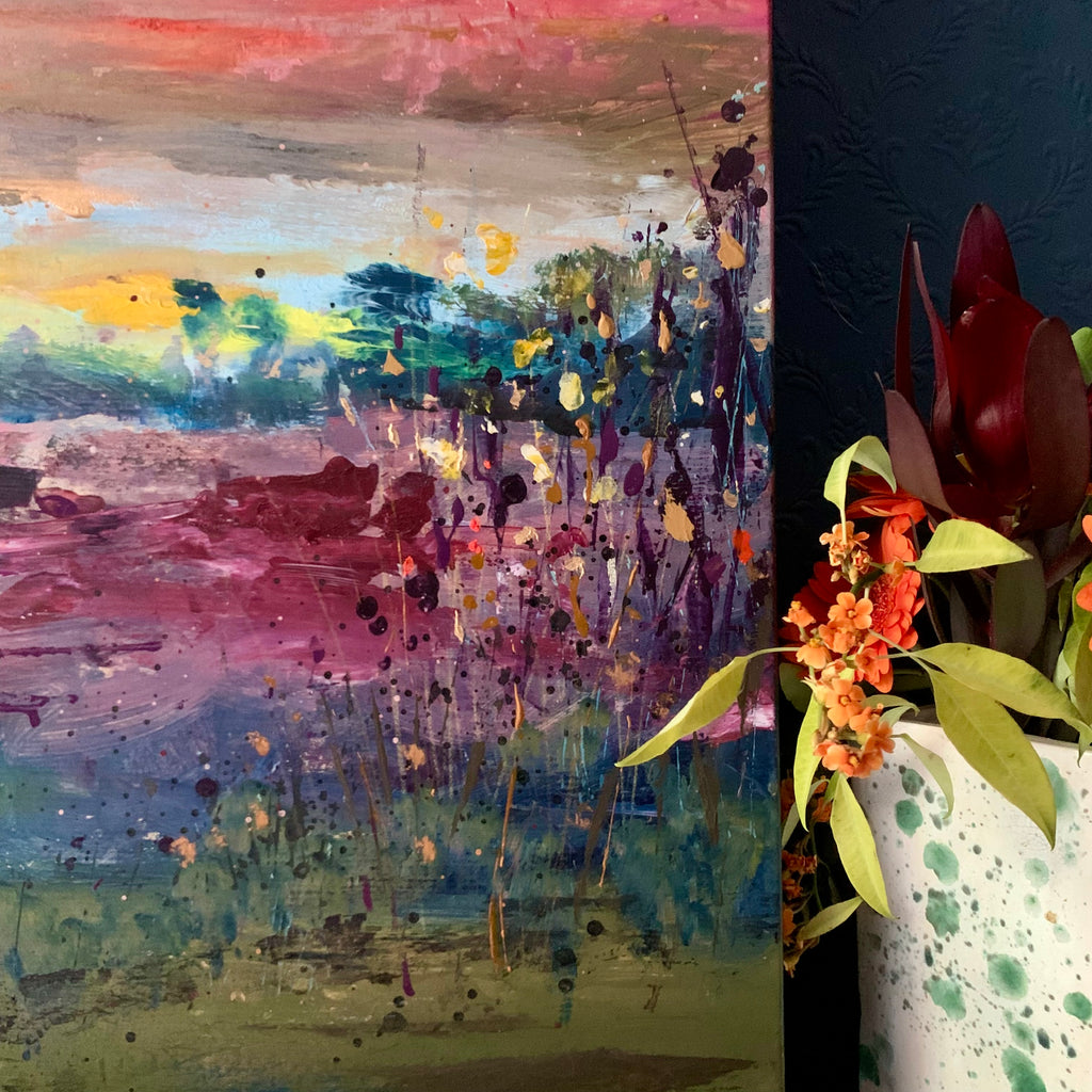 Abstract landscape, ‘Meditation on colour’
