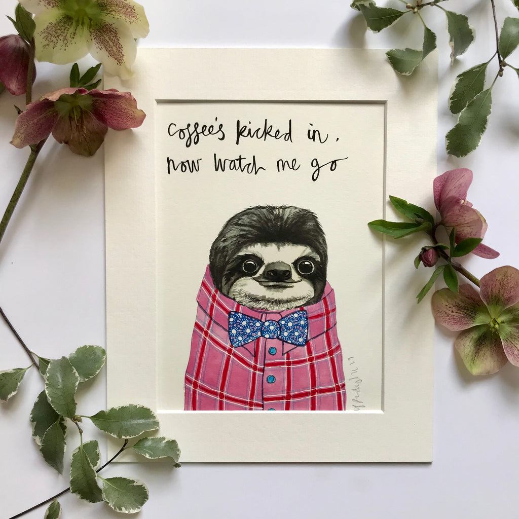 Animal Art, Kelvin the Sloth