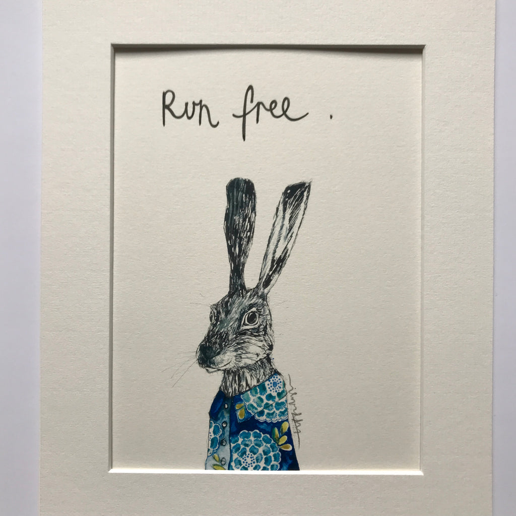 Animal art, Walter the hare