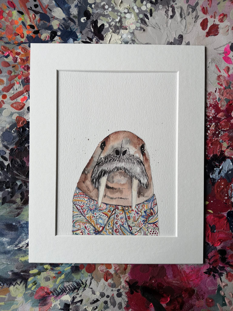 Animal art, Yash the walrus