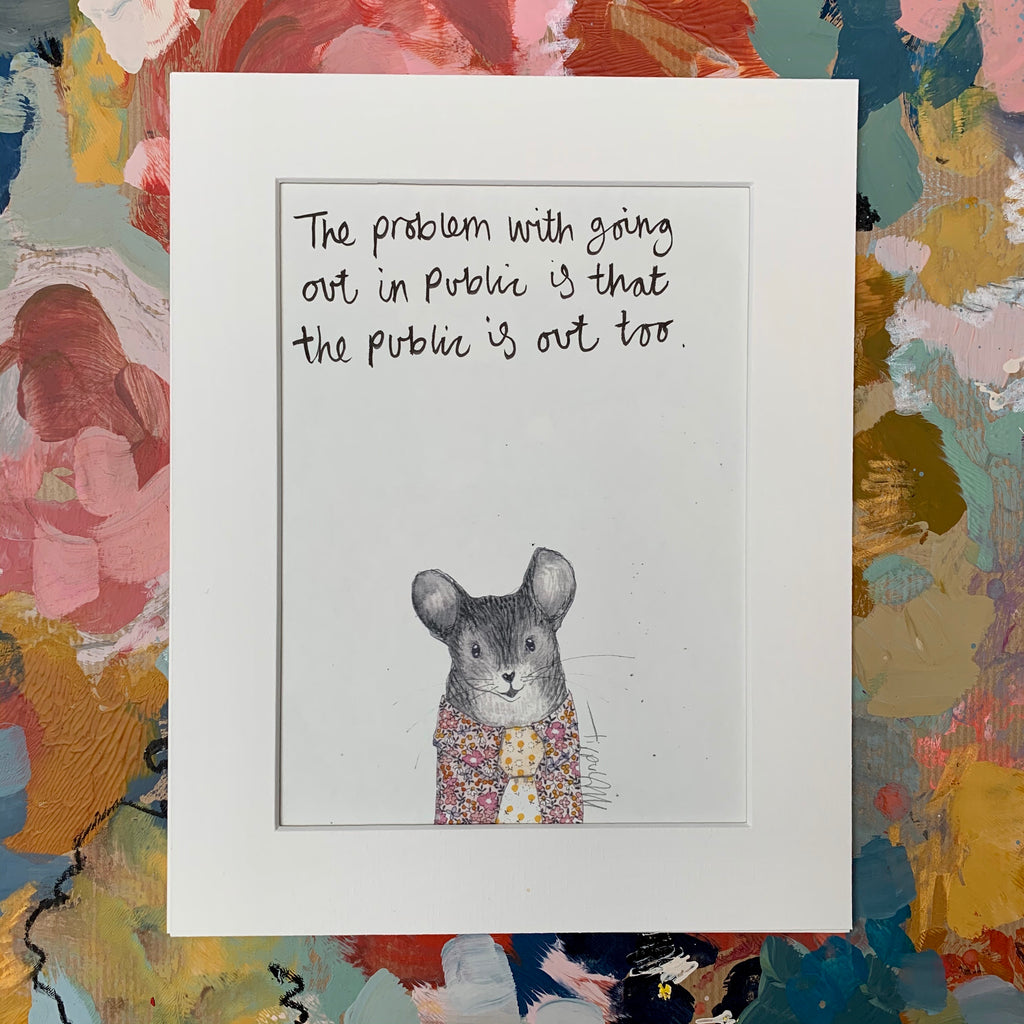 Animal art, Ray the Mouse