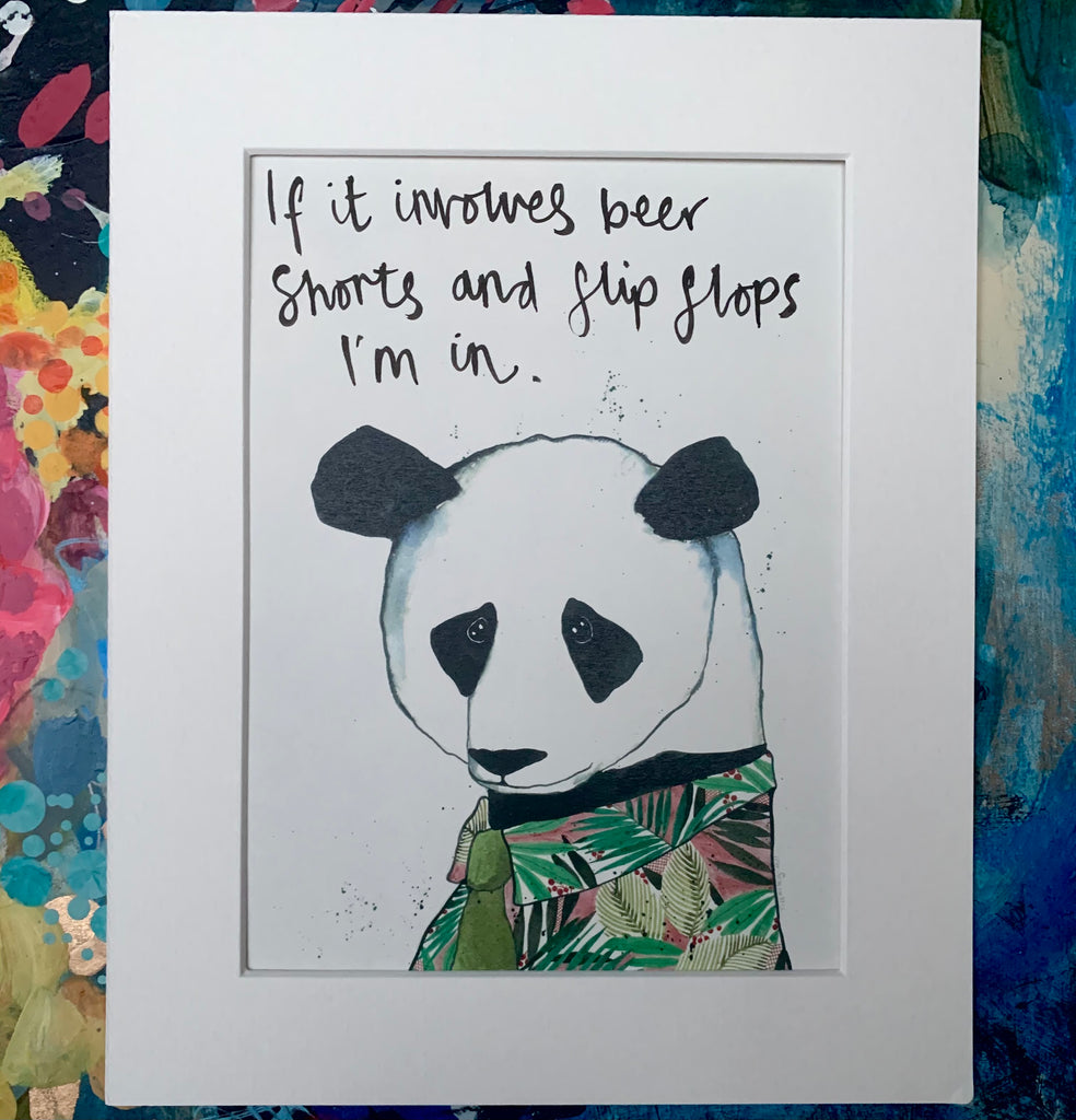 Animal art, Cole the Panda