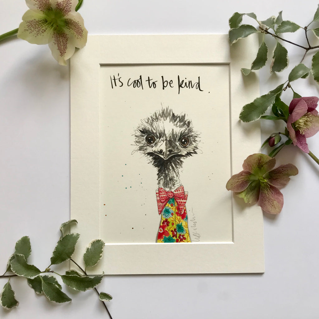 Animal Art, Bruce the Emu