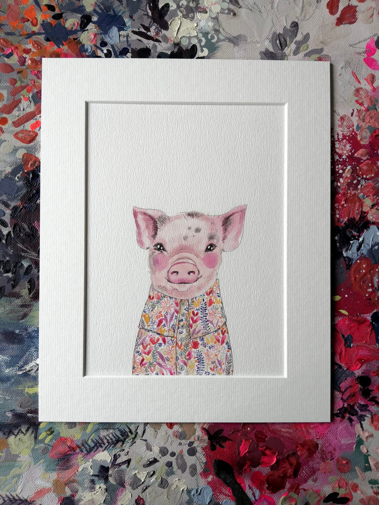 Animal art, Yoyo the pig