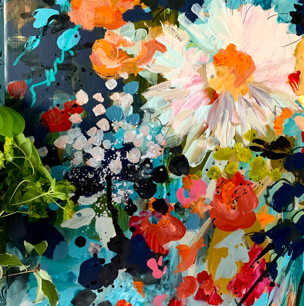 Abstract Floral, ‘Warmer still’