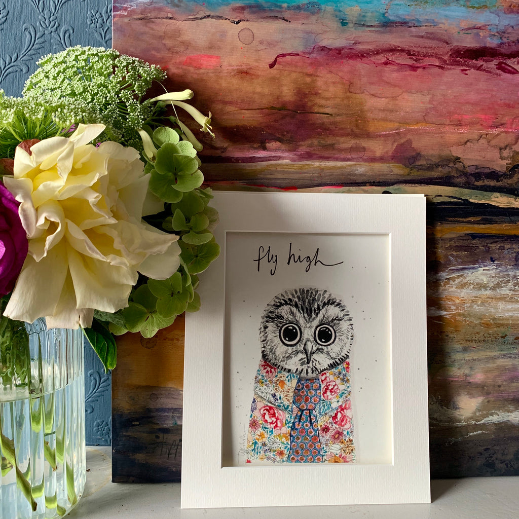 Animal art, Oscar the owl